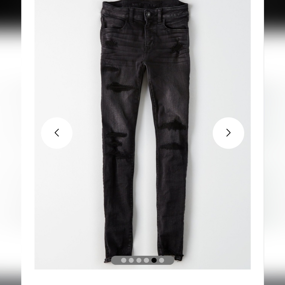 American Eagle Outfitters Black Stretch Jeans